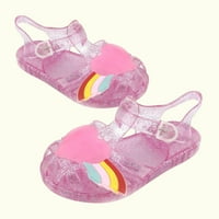 Sandale za malu djecu, Dječje cipele Cipele za malu djecu za djevojčice slatke boje voćnog želea s otvorenim neklizajućim