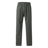 $ 2 / muške modne casual široke pamučne hlače prevelike veličine s džepovima i vezicama na uzdi, kombinezon, poklon