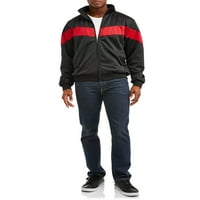 PNW muški tricot puni zip jakna, do veličine 3xl