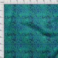 Jednobojni pamučni Poplin zelena Tkanina Batik materijal za šivanje tiskana tkanina širine dvorišta - 1 kom