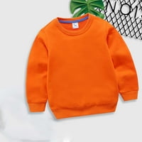 Rasprodaja zimskih dječjih majica za dječake i djevojčice za djecu jednobojni pulover za bebe
