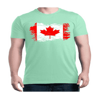 Muška majica Kratki rukav - Kanadska zastava
