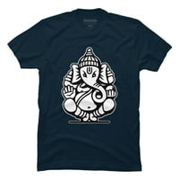 Muška Mornarska majica s grafikom Ganesha Ganapati Slon - dizajn iz SAD-a