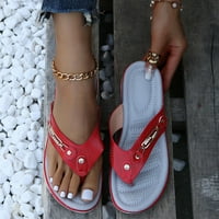 ShldyBC papuče za žene, par žena ortotičkih flip flops luka podržavaju meke sandale jastuka od jastuka, ljetne