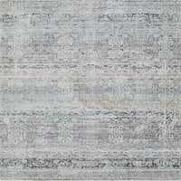 Starinski tepih-staza u bež i sivoj boji, 2'2 8'11 trkač