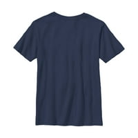 Rainbow for Boys mornarsko plava grafička majica - dizajn od strane ljudi xl