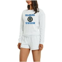Ženski koncepti Sport krema Philadelphia Union Crossfield Top i kratke hlače set