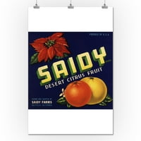 Saidy Brand - Holtville, Kalifornija - Oznaka sanduka za citrus