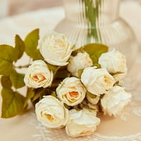 Imitacija glave warOomhouse ruža bez ikakvog borbenog stola središnjeg stola Umjetna ruža za vjenčanje