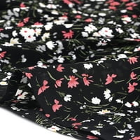 Jedinstvene ponude ženske cvjetne kravate cvjetne kravate šifona fit & flare haljina