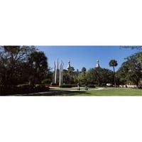 Panoramske slike studenti Sveučilišta u kampusu u okrugu Tampa u okrugu Hillsborough Florida, SAD tiskanje plakata