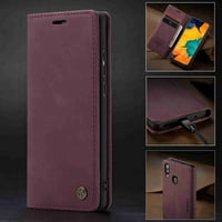 DTECK slučaj za Samsung Galaxy A A Caseme retro stil novčanika Telefon [Stand] [Utor za kreditne kartice] Premium