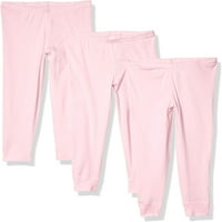 Dječje pidžama hlače za djevojčice u rebrima