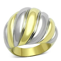 Prsten od nehrđajućeg čelika bez kamena