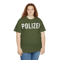 Majica s grafičkim uzorkom njemačke policije u mn