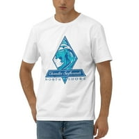 Muške ploče za surfanje Chandlera Službene majice Službene majice meke majice s kratkim rukavima Velika bijela