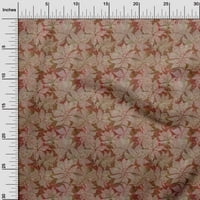 tamnosmeđa Tkanina azijska tkanina za šivanje batika s cvjetnim printom od tkanine od pamuka od pamuka od pamuka