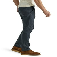 Muške hlače s ravnim prednjim dijelom, uske ravne hlače protiv bora