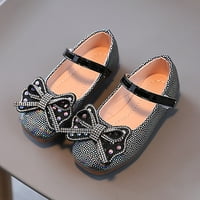 991ech sandale za djevojčice sa šljokicama i mašnom od rhinestona tanke cipele plesne sandale za djevojčice dječje