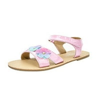 Elegantne ravne sandale za djevojčice haljina za plažu ljetne cipele za princezu večernje Ležerne lagane naramenice