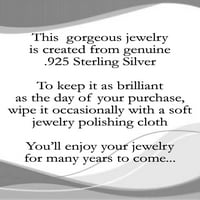 Ovalni privjesak Od sterling srebra s rubinom i bijelim topazom