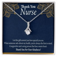 Hvala, ogrlica od preslatke vrpce Medicinske Sestre