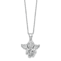 Primordijalno srebro, Sterling srebro, kubični cirkonij, ožujski kamen, anđeo, držač pepela, ogrlica od lanca