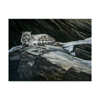 Zaštitni znak likovne umjetnosti Mountain Monarch, ulje na platnu Rona Parkera