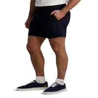 Muške elastične keper kratke hlače s ravnim prednjim dijelom u veličini 28-42