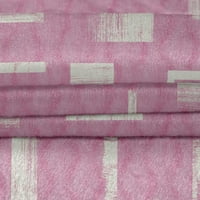 baršunasta ružičasta Tkanina sa apstraktnim dizajnom obrt od tkanine za dekor s otiskom širine dvorišta