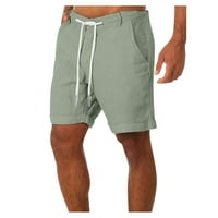 Muške hlače, muške ljetne modne Ležerne jednobojne osnovne široke kratke hlače za brzo sušenje, hlače za plažu