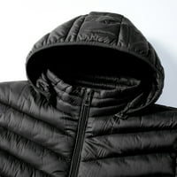 Muški zimski kaput, muški jesenski zimski kaput, lounge jakna, Plus veličina, lagani džep s patentnim zatvaračem,