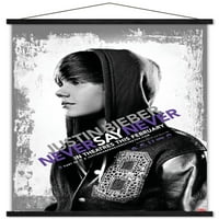 Justin Bieber-plakat na zidu nikad ne reci nikad, 22.375 34