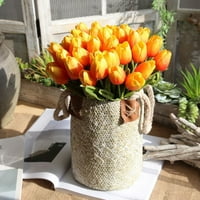 Sofisticirani dekor sobe Pribor umjetno cvijeće buket tulipana Cvjetni vjenčani buket Kućni dekor za zabavu Kućni