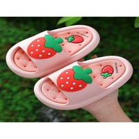 Memorijske sandale s ravnim potplatom, fleksibilne japanke, ljetne Ležerne cipele na bazi vode, ružičaste-4-4,5