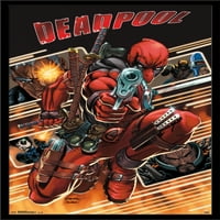 Zidni plakat s kolažom u meniju-Deadpool Attack, 22.375 34