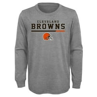 Cleveland Browns Boys 4- ls Tee 9k1bxfgf M8
