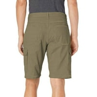 Floenr muške kratke hlače, modni muški džepni patentni zatvarač klasično opuštene fit fit cargo hlače hlače