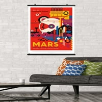 - Zidni poster putovanja Marsom, 22.375 34