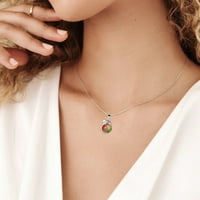 ogrlice i privjesci za žene ogrlica modni kartonski dizajn dijamantna sjajna ogrlica od ključne kosti od čelika